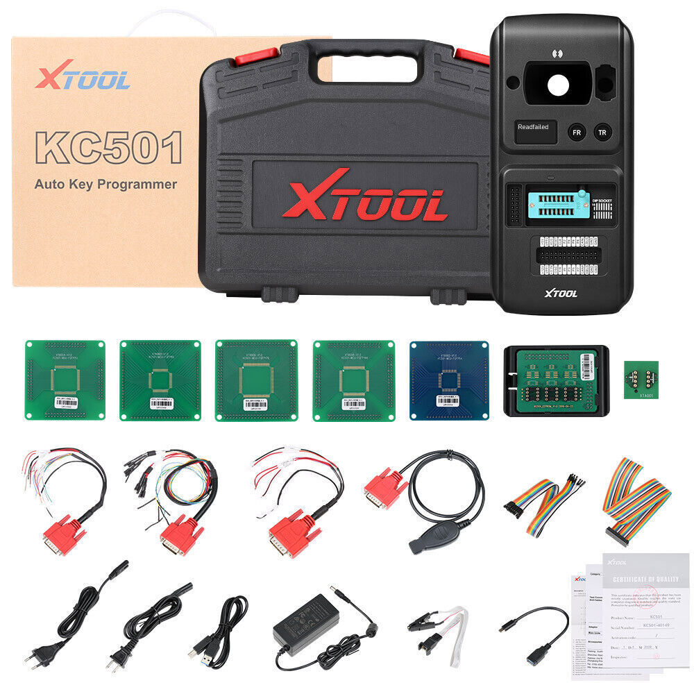 XTOOL USED KC501 Car K^ey Programmer Read Write EEPROM MCU Infrared For Benz