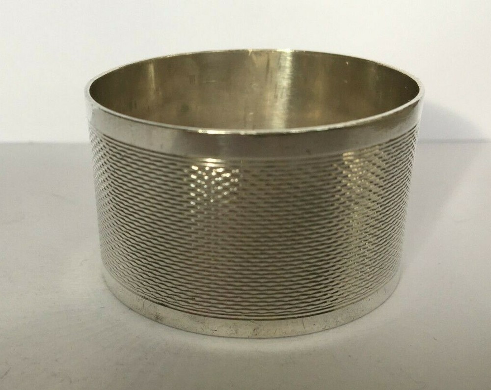 Sterling Silver Round Napkin Ring
