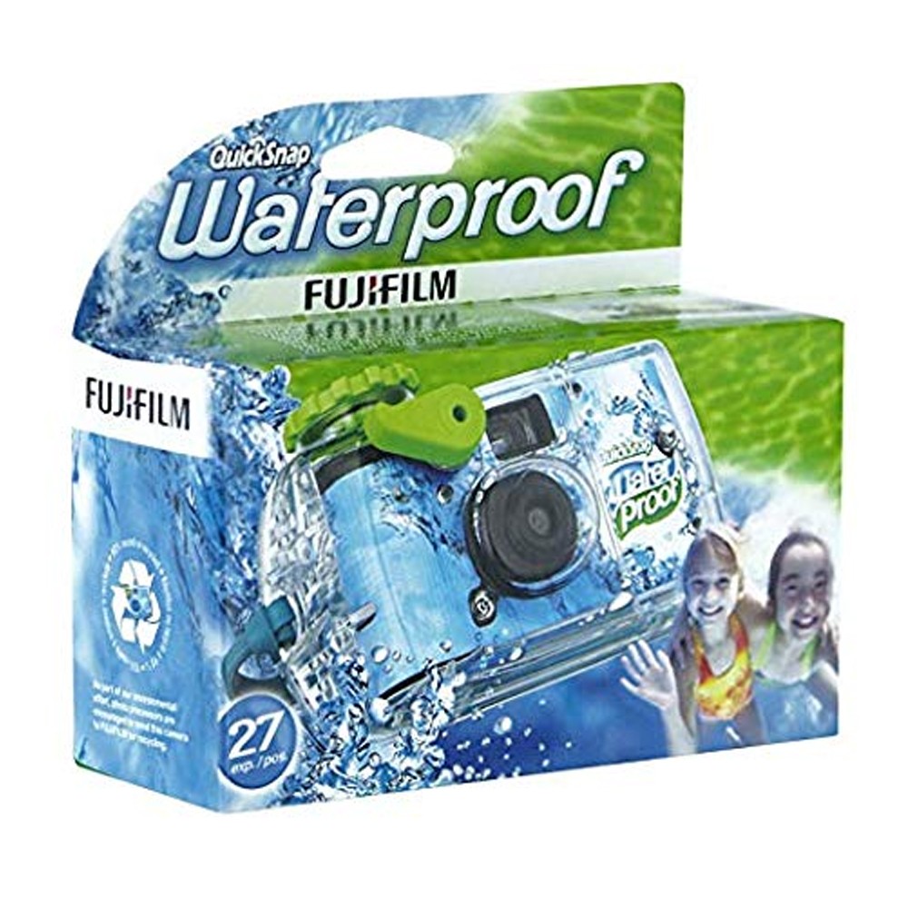 Fujifilm Quick Snap Waterproof 35mm Single Use Camera | Floating Handle