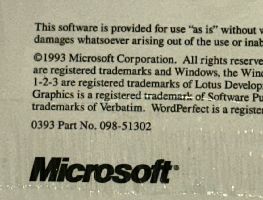 Microsoft Windows Upgrade Advisor Disk CD‑ROM System Inventory Sealed 098-51302