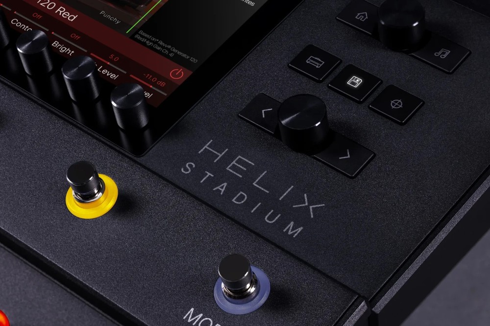 Line 6 Helix Stadium Floor Multi-Effects Guitar Processor in Black