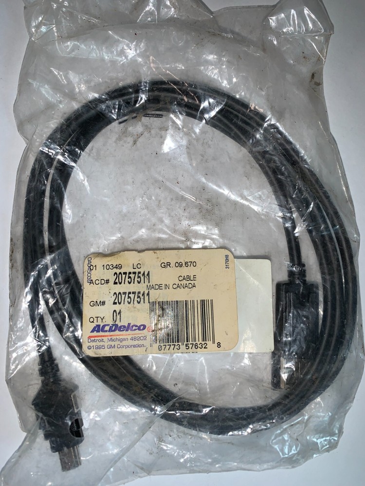 ACDelco GM 20757511 Mp3 Player Cable