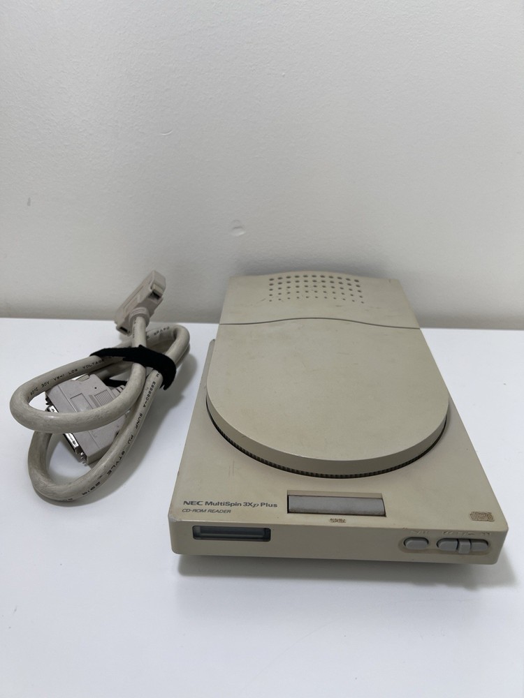 NEC MultiSpin 3Xp Plus CD-ROM CDR-401 - Not Tested