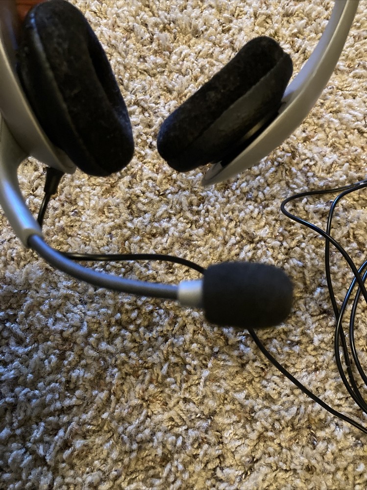 CYBER ACOUSTICS SLVR STEREO HEADSET/MIC