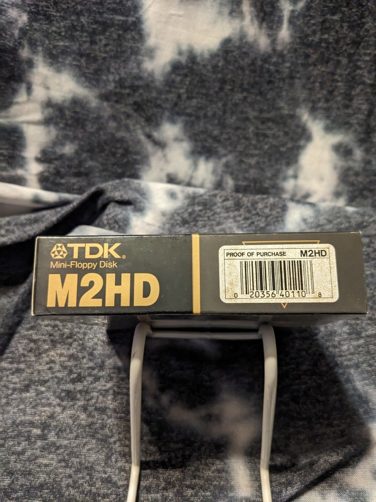 TDK Mini Floppy Disk M2HD double Sided High Density 10 Disk In Sealed Box