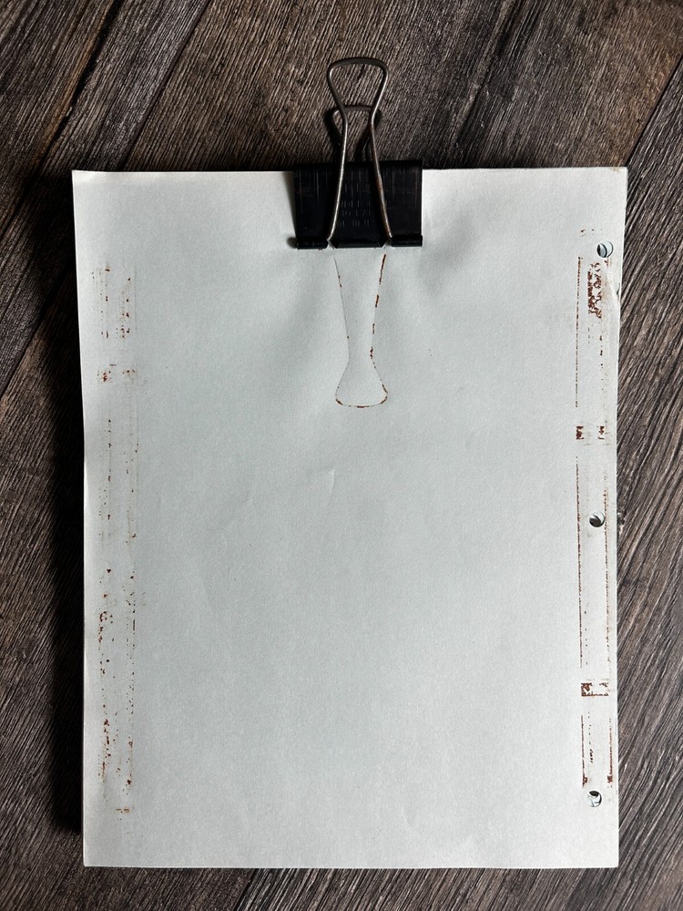 WATCHMEN Script Movie Screenplay Sam Hamm 1stDraft 1988 missing 1st pg DC Comics