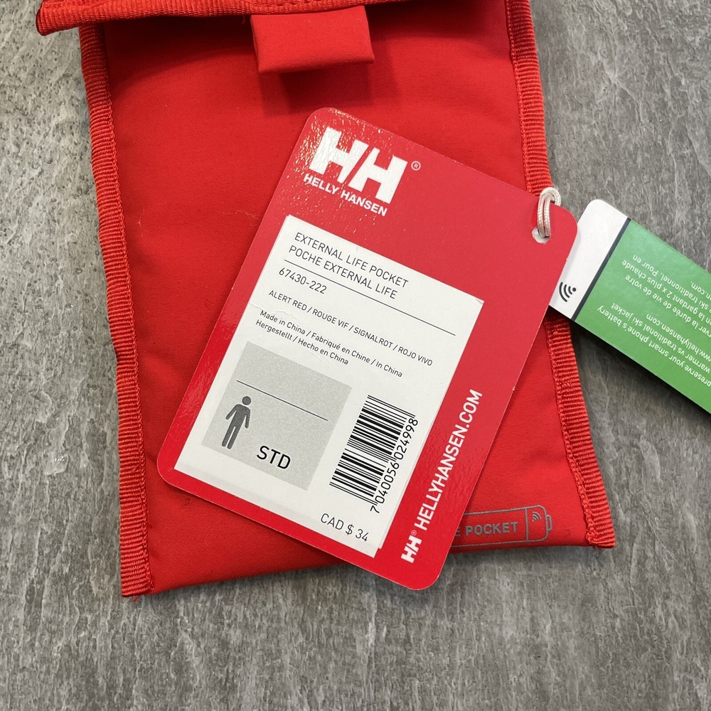 Helly Hansen External Life Pocket - Alert Red