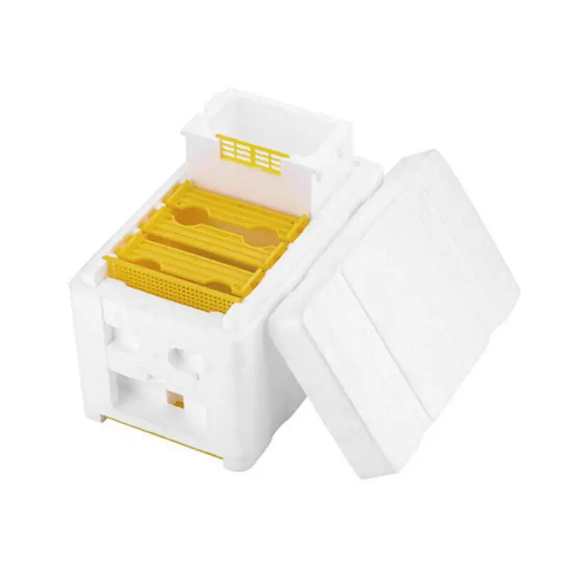 Queen Bee Rearing Mating Beehive Beekeeping Tools Foam Pollination Beeshive Box