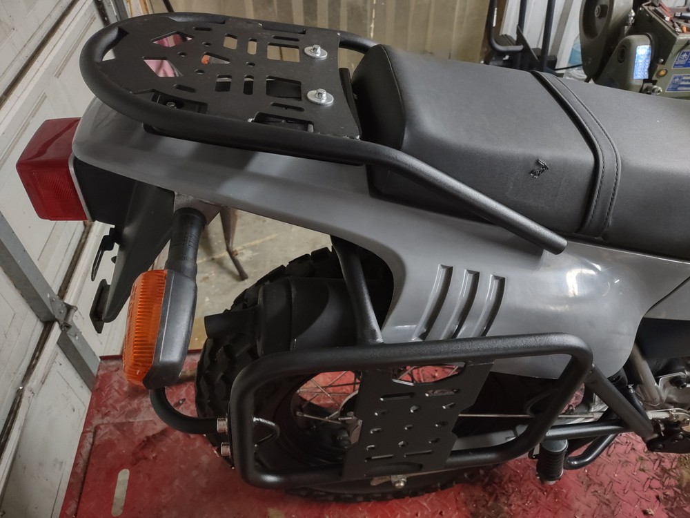 TW200 Side Rack Pannier System