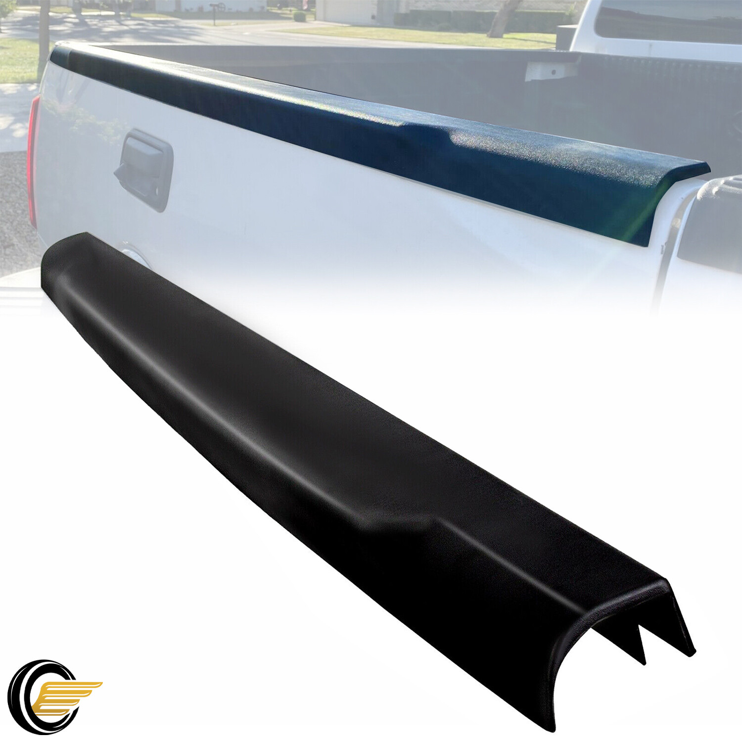 For 08-16 Ford F250 F350 F450 Super Duty Tailgate Cap Molding Protector Cover