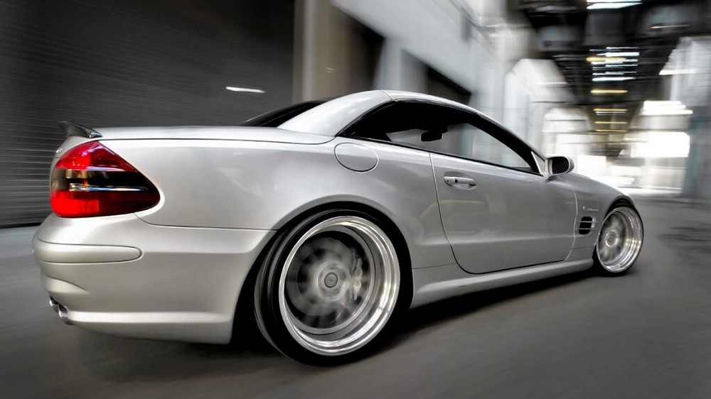 Mercedes SL55 Lowering Links Kit R230 ABC (Fully Adjustable Left) Module