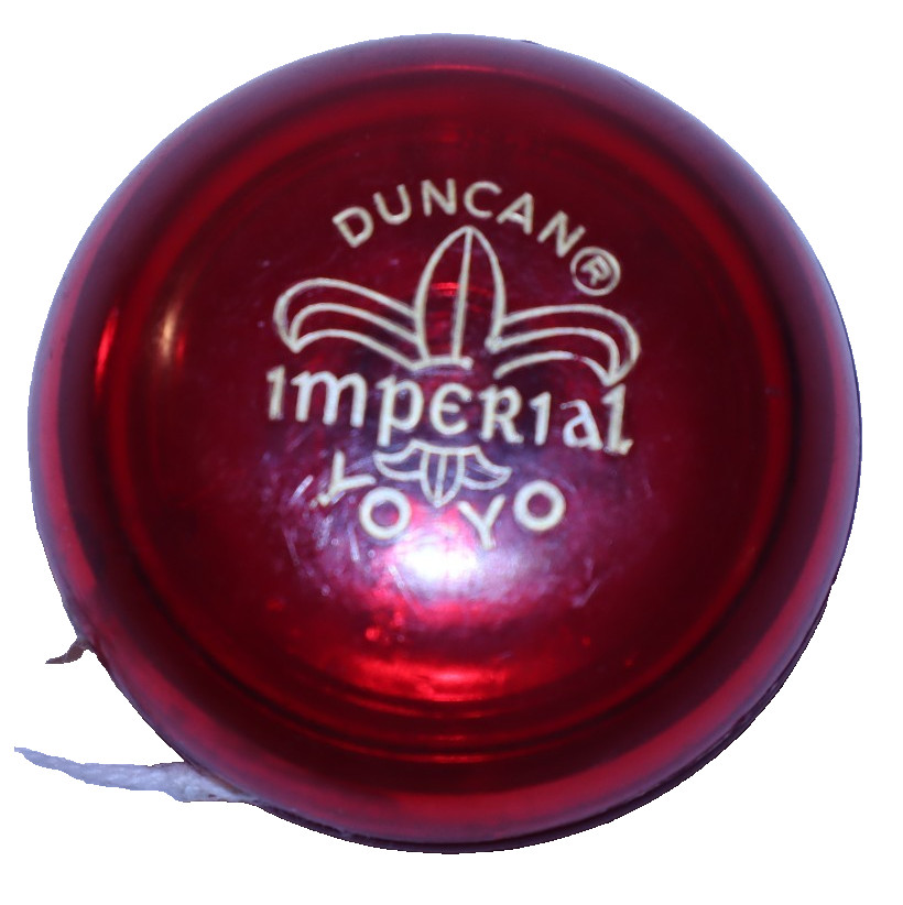 Vintage Hyper Duncan Red Imperial Yo-Yo with String