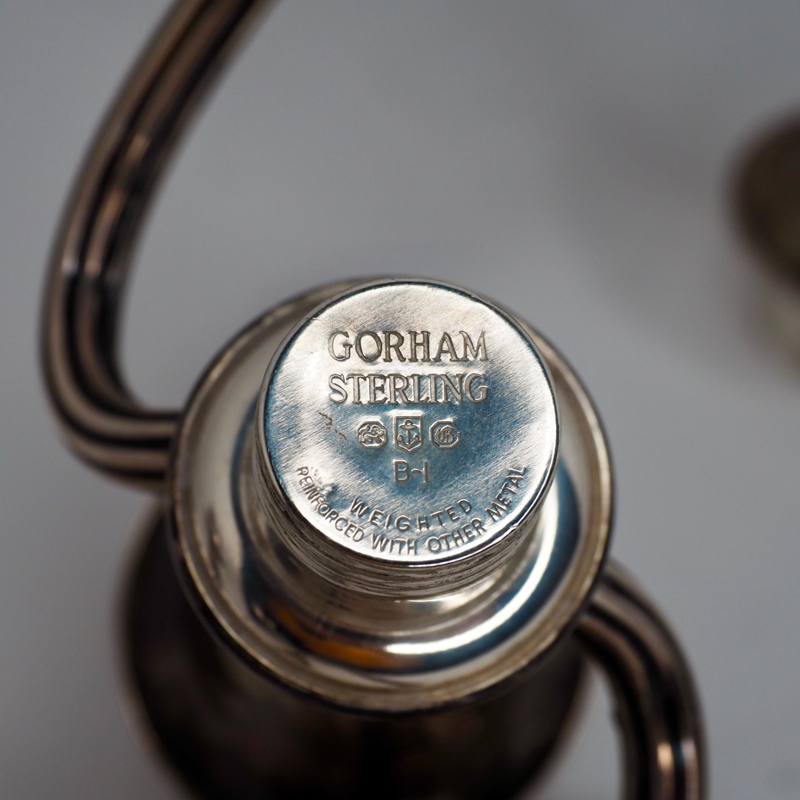 Sterling Silver Vintage Gorham Candelabra Candle Holder 808/1 $SILVER$ ~836g~