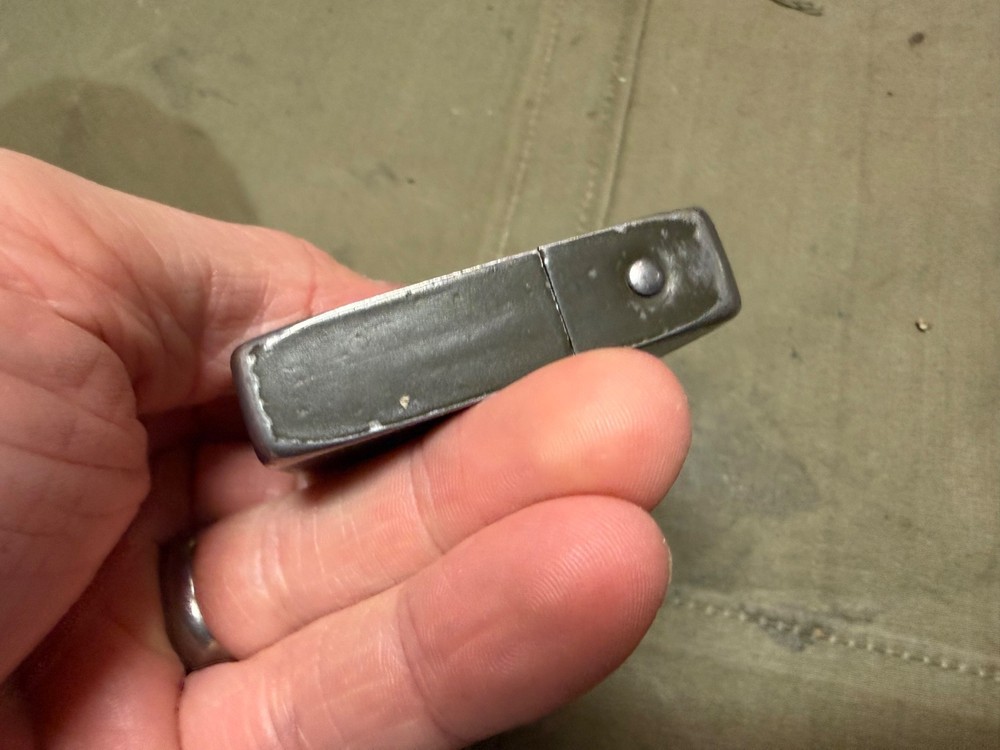 ORIGINAL WWII US ARMY TANKER STYLE OD PARK MADE LIGHTER
