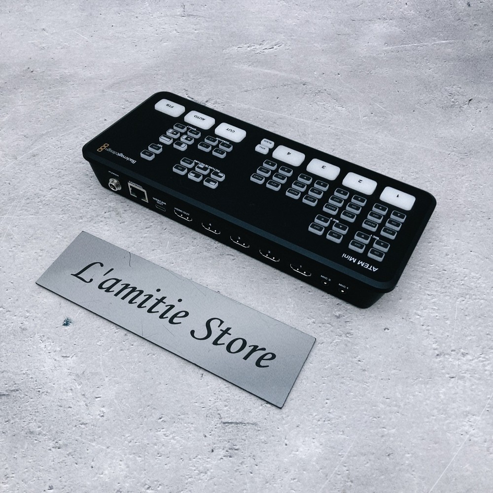 Blackmagic ATEM Mini HDMI Live Production Switcher Complete Operation Confirmed