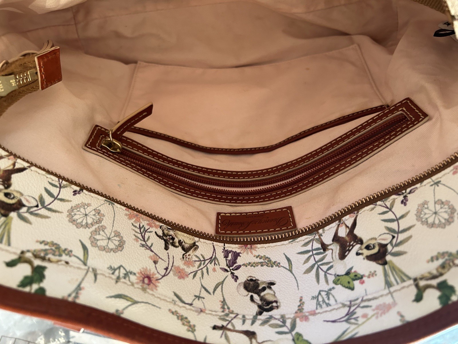 Disney Dooney and Bourke Beautiful Bambi 75th Anniversary Tote ~