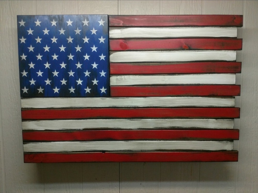 American Flag Gun Safe
