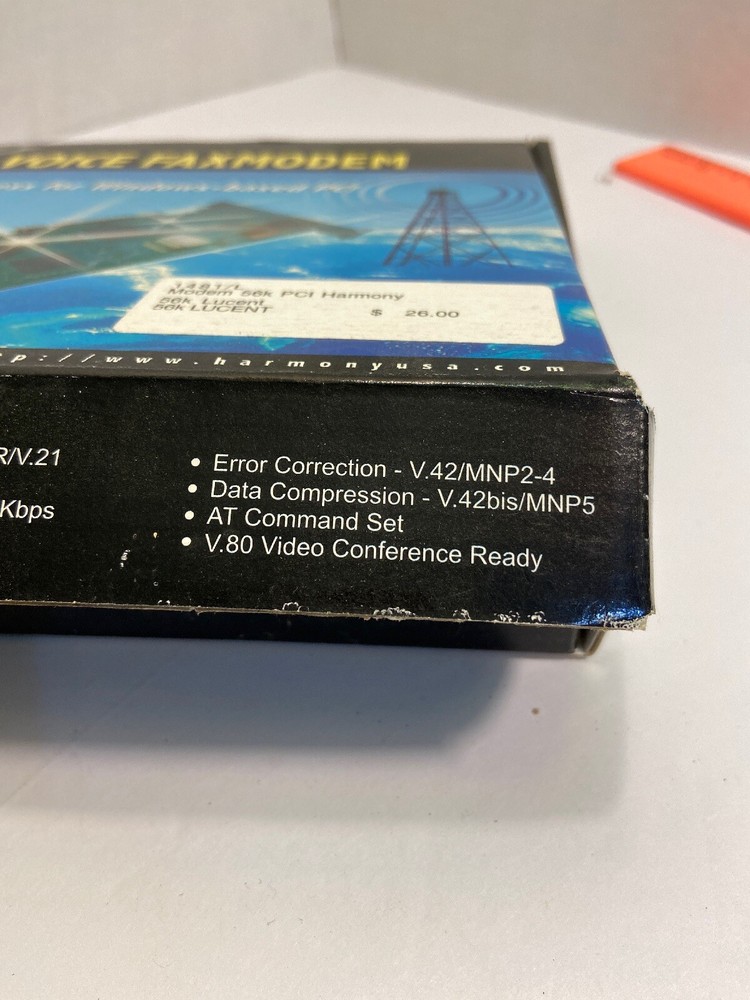 Harmony 56 K Voice Modem PCI Harmony 56k Lucent ( B1)