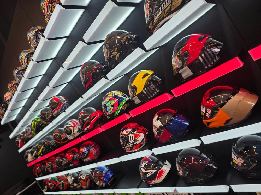 Silver visor for NOLAN X-804RS