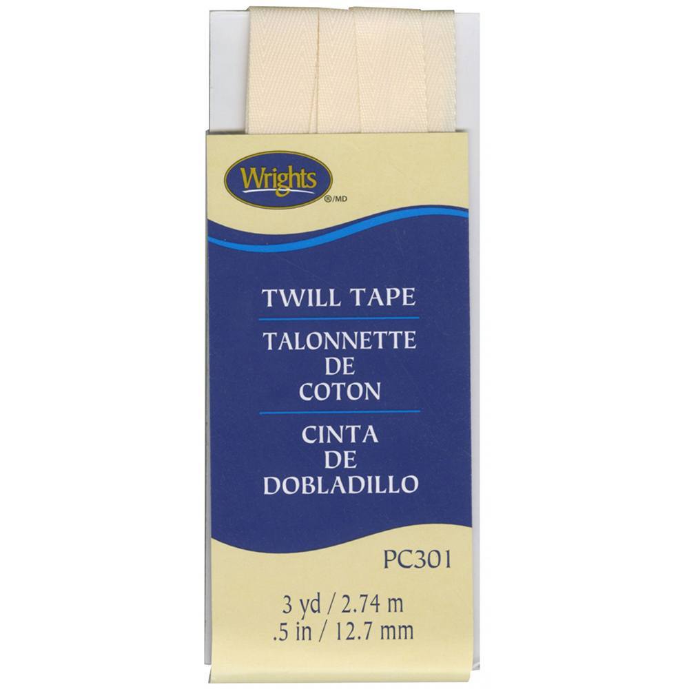 Wrights Twill Tape, 1/2"x 3yds