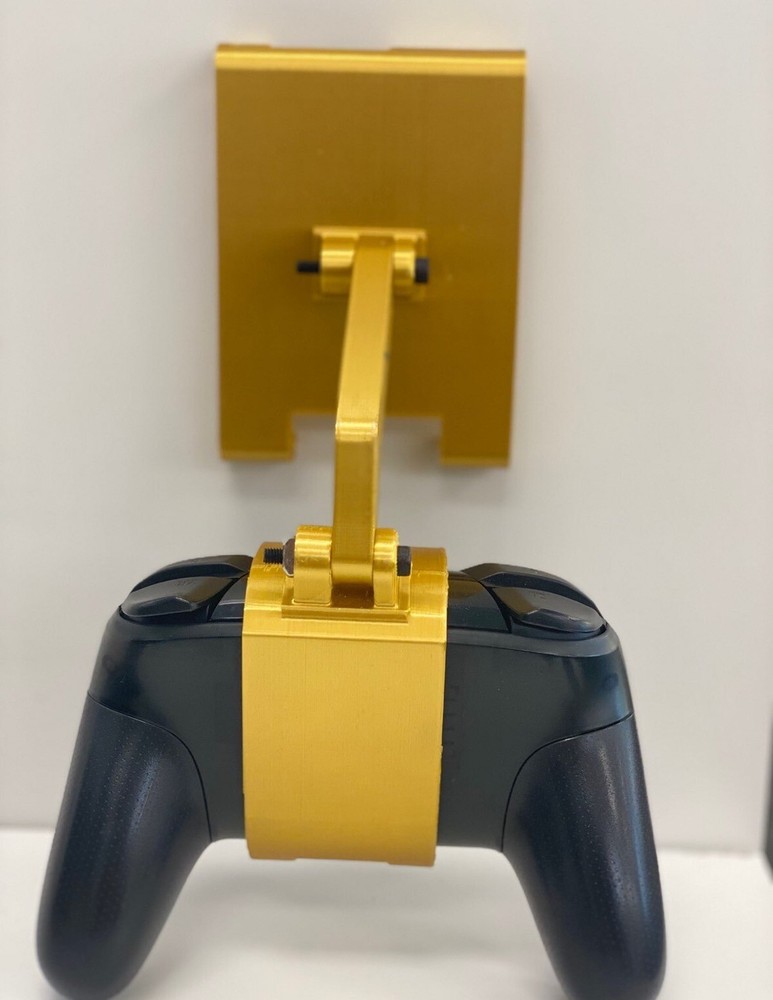 3D Printed Nintendo Switch 2 Pro Controller Mount Clip Adjustable Holder