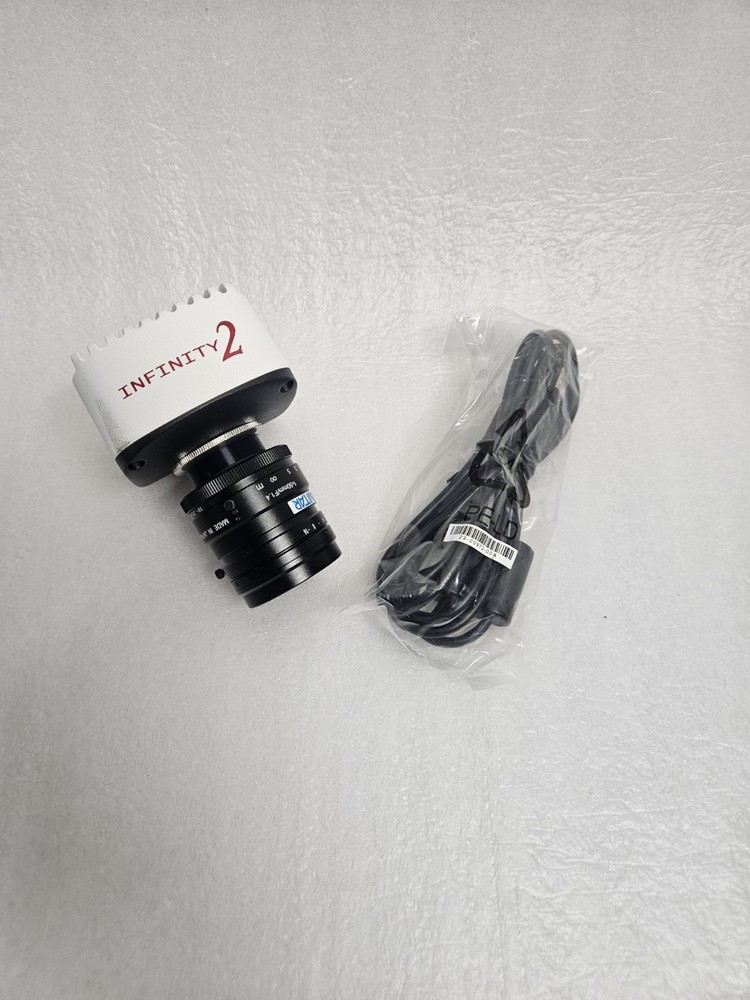 Lumenera Infinity 2 Microscope Camera INFINITY2-3C W/ Navitar Lens