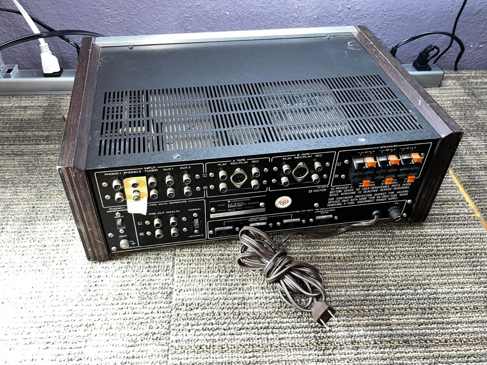 Kenwood KA-8004 Integrated Solid State Stereo Amplifier Untested 936736