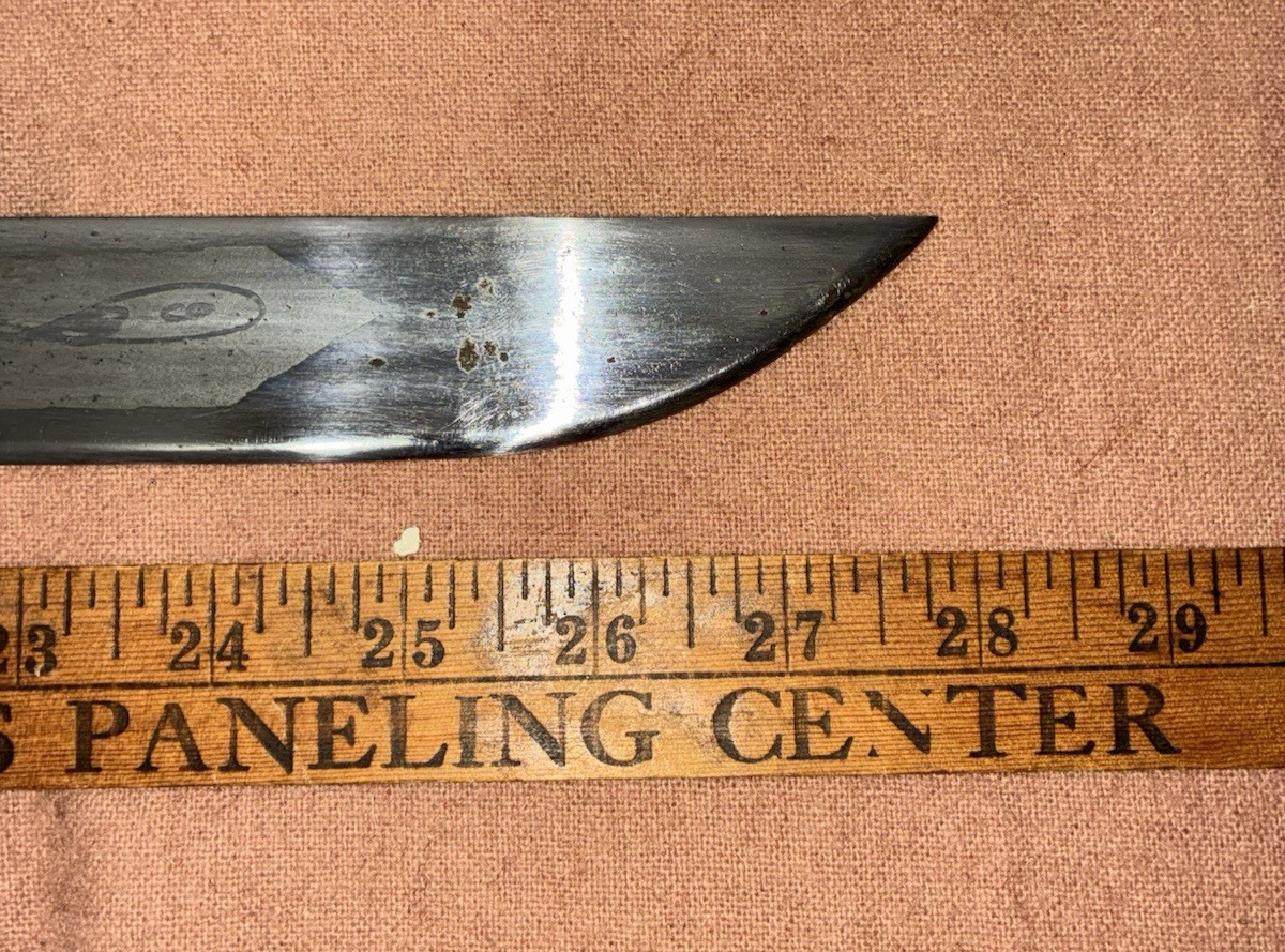 Oaxaca Mexican Machete Double Eagle Head with leather sheath