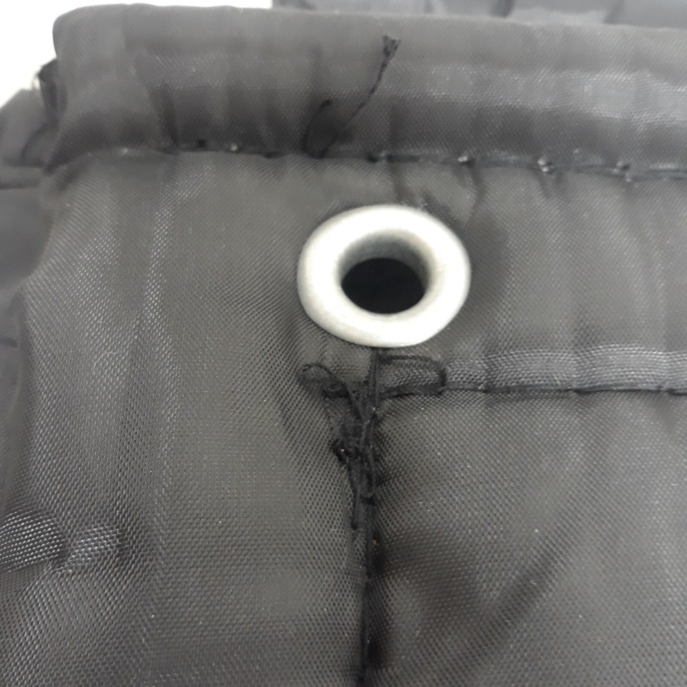 Fireplace Blocker Blanket Stops Fireplace Drafts Medium 45"Wx35"H Black