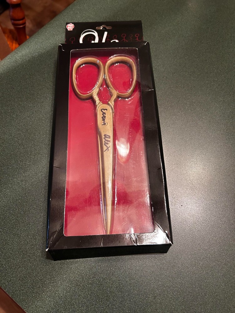 Evan Alex autographed signed scissors Us Beckett COA