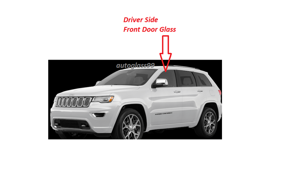 Fits 2011-2023 Dodge Durango Driver Side Left Front Door Glass Window