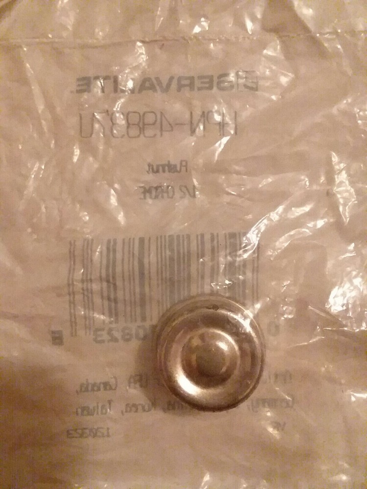 Servalite Push Nut Chrome 1/2"