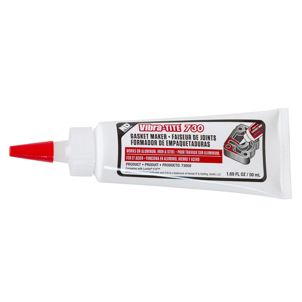 730 Red Solvent Resistant Flexible Gasket Maker, 50Ml Tube