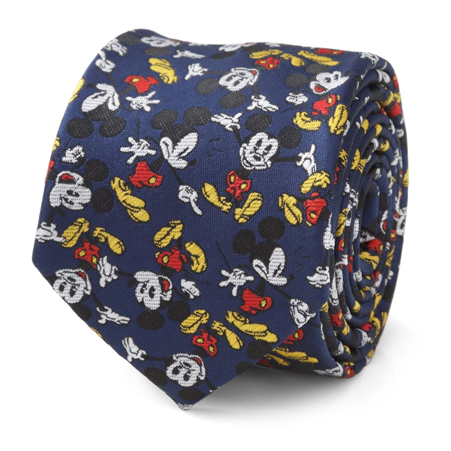 👔 Disney Mickey Mouse Action Navy Men's Tie