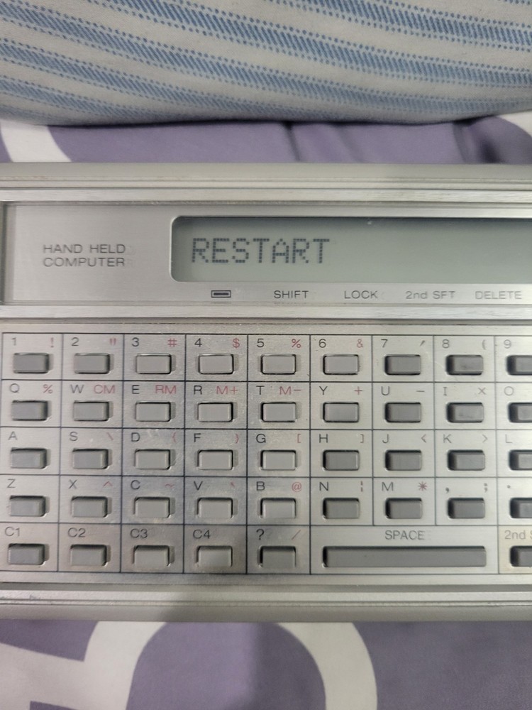 Panasonic HHC RL-H1400 Handheld Computer With Modules Printer Tested Working