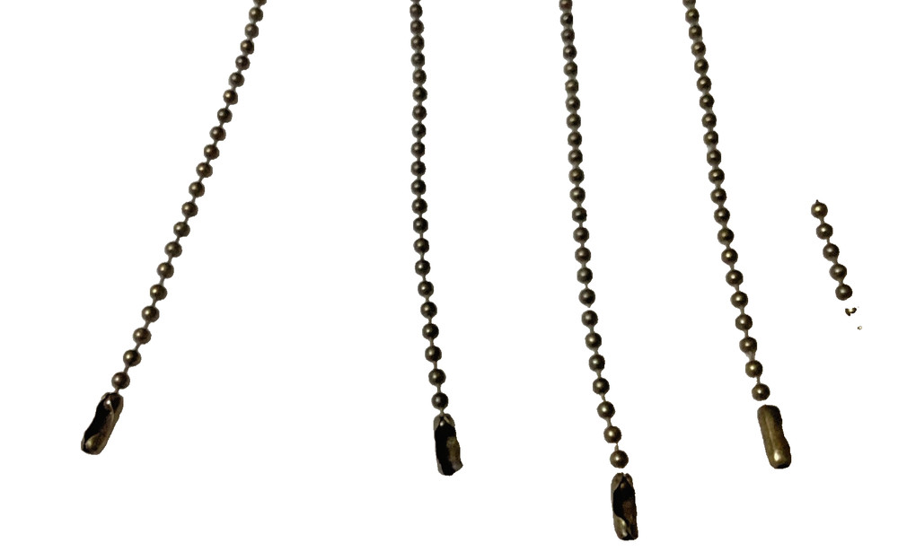 Boao: 8 Pieces Ceiling Fan Pull Chains, Walnut Color