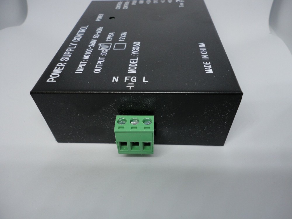 Electric Door Access Lock Control System Power Supply 12V 5A Adjustable Timer A+