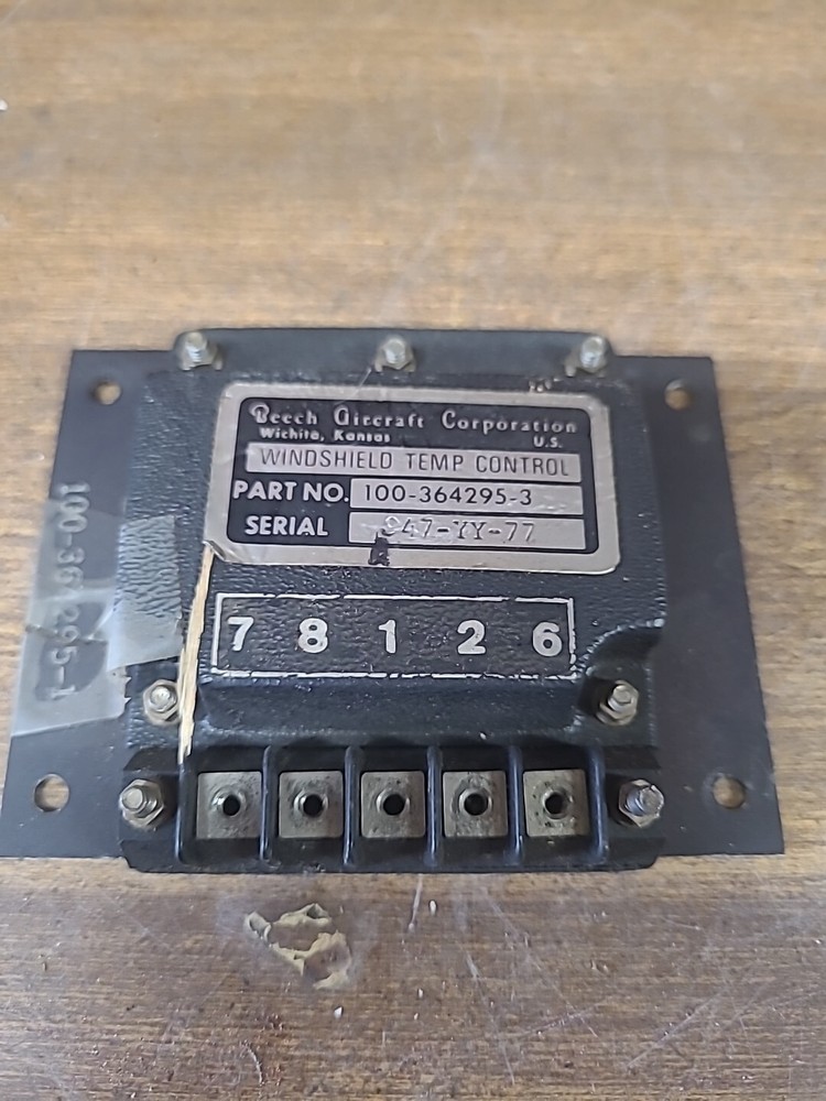Beechcraft - Windshield Temperature Control (CORE)