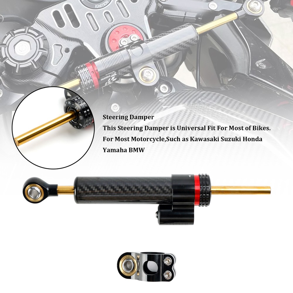 Steering Damper Stabilizer Bracket Mounting Kits For Universal Motorcycle US