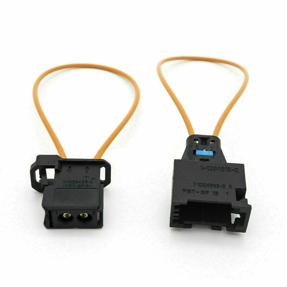For MERCEDES BMW MOST fiber optic loop bypass Male & Female kit adapter 4Sets US