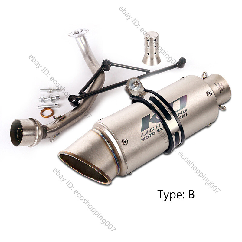 Complete System Exhaust Front Pipe Muffler Silencer For Yamaha GY6 125CC 150CC