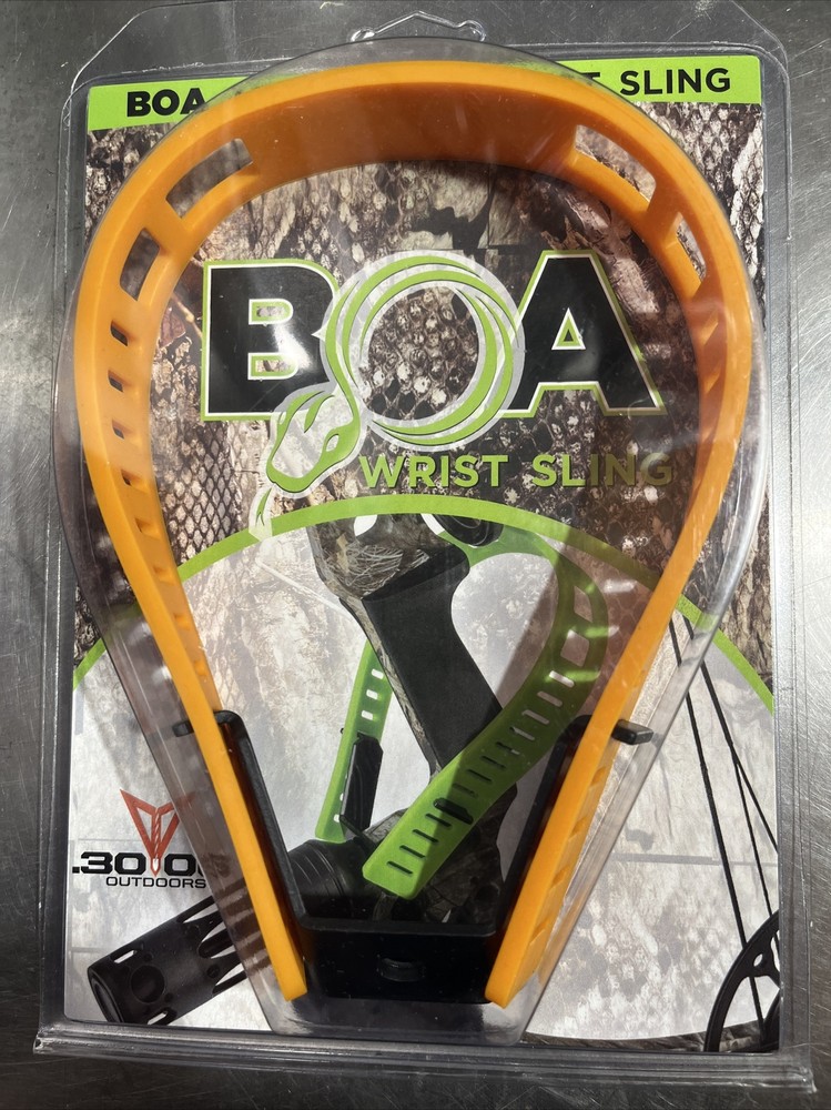 .30-06 Outdoors BOA Compound Wrist Sling, Orange, Adjustable