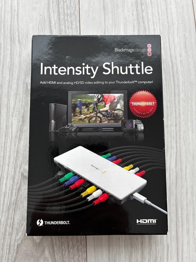 Blackmagic Intensity Shuttle for Video Capture Card for USB 3.0 Used