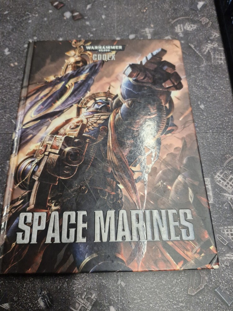 Warhammer 40k Space Marine Codex (Old Edition)