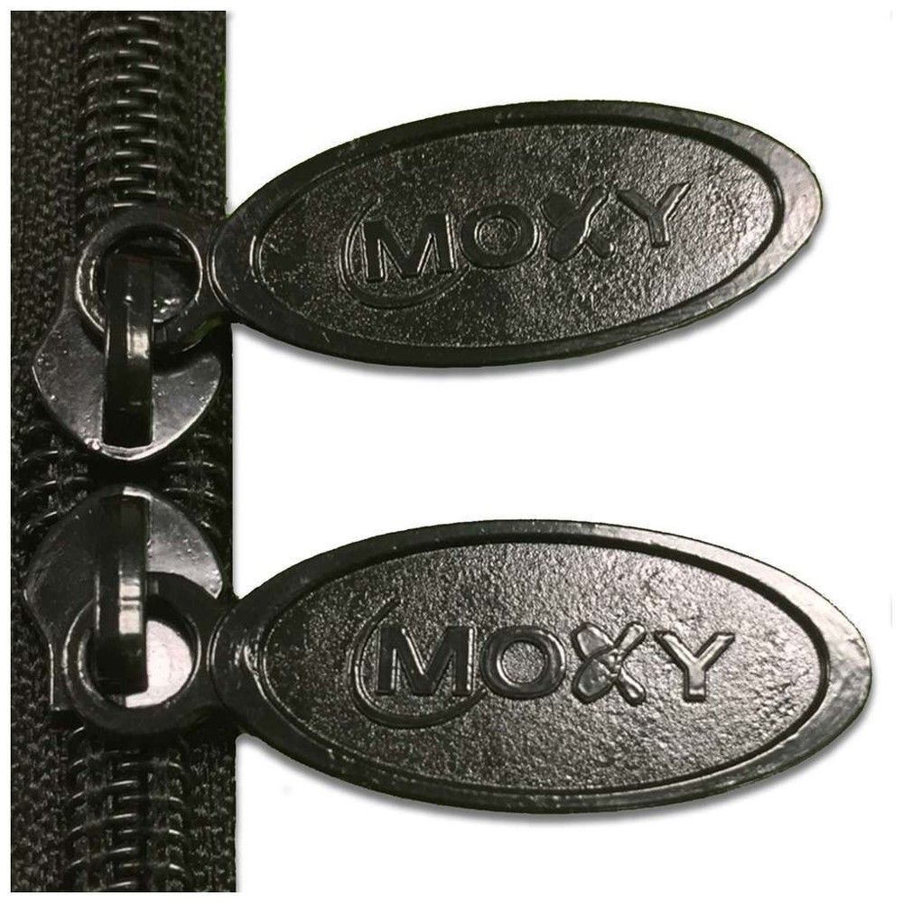 Moxy Blade Premium Double Roller Bowling Bag- Silver/Black