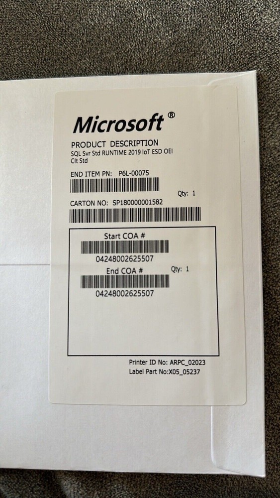 SQL SERVER 2019 STD 24 Core + Ultimited CALS