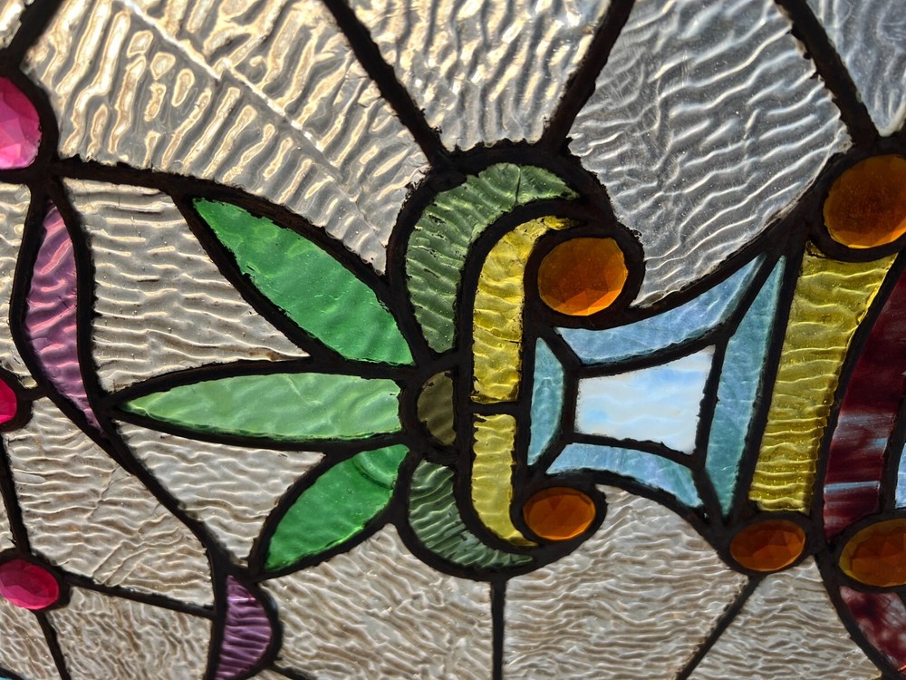 Great jeweled Victorian window