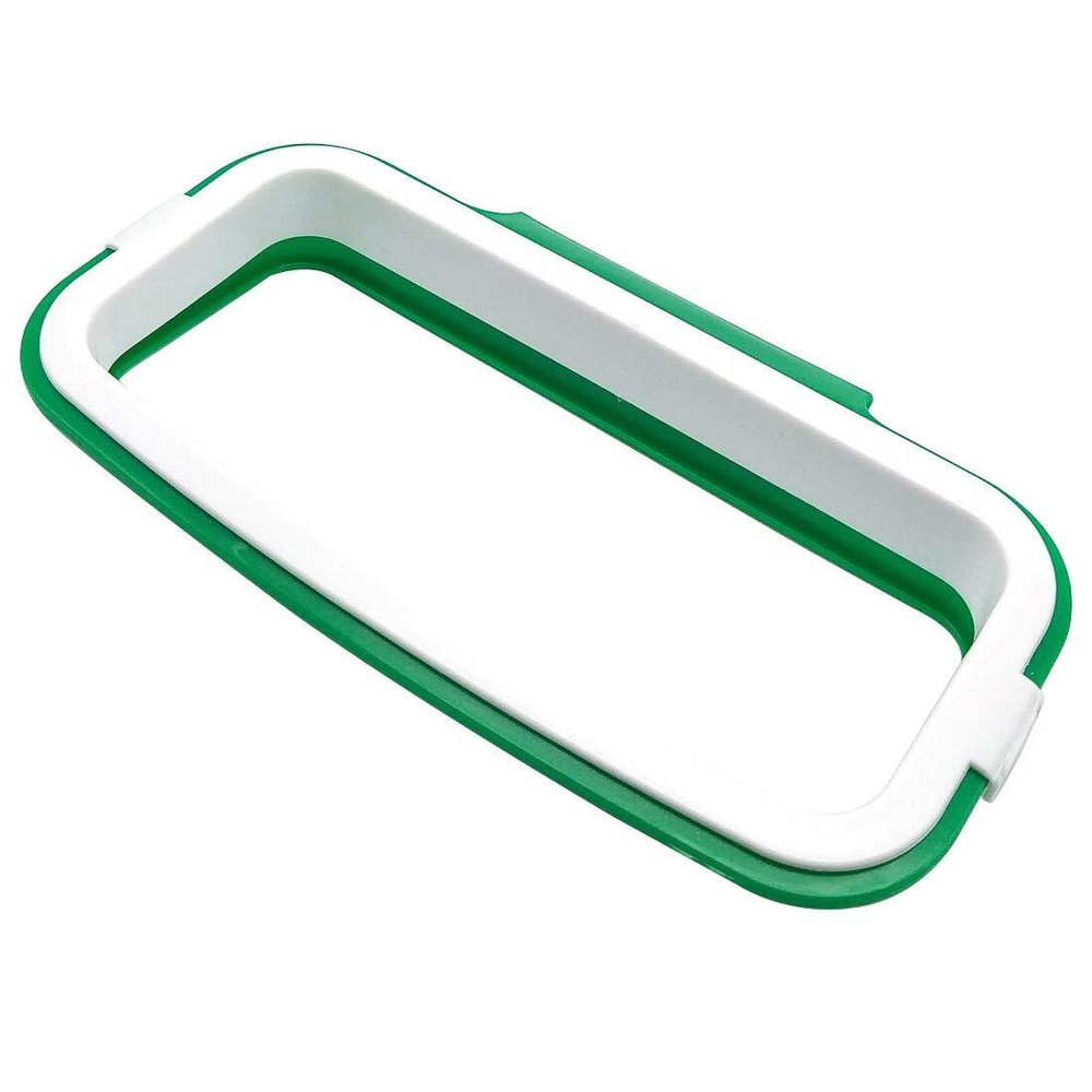 Office Garbage Bag Holder with Trash Bin Storage Rack