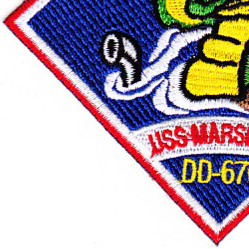 DD-676 USS Marshall Patch