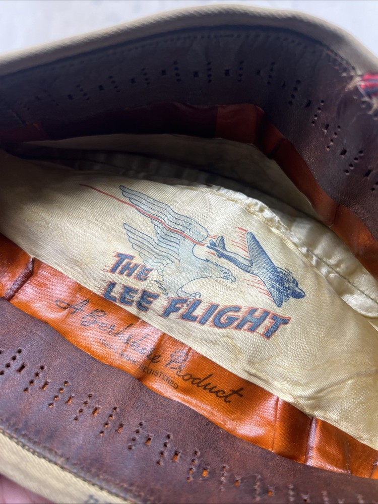 WW2 US Army Adjutant General Piped Overseas Cap Khaki (FF368